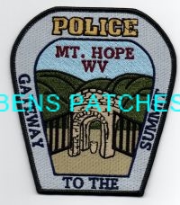 WEST VIRGINIA,MOUNT MT HOPE POLICE 8